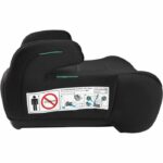 Booster car seat - BBGO - Kissyrider - 6 to 12 years - I-SIZE 125-150 cm - Belted - Black - Removable and washable cover - Image 2