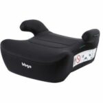 Booster car seat - BBGO - Kissyrider - 6 to 12 years - I-SIZE 125-150 cm - Belted - Black - Removable and washable cover