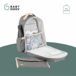 Babymoov Le Pyla changing backpack, with large insulated pocket - Changing mat included - Smokey - Image 3