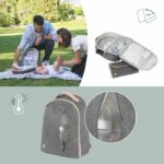 Babymoov Le Pyla changing backpack, with large insulated pocket - Changing mat included - Smokey - Image 4