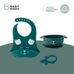 Babymoov Meal set 6-12 months 3 pieces, FIRST'ISY Dog Blue - Image 3
