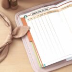 BEABA, Powder pink canvas health book cover - Image 2