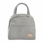 BEABA, Heather Gray Insulated Lunch Bag - Image 4