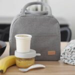 BEABA, Heather Gray Insulated Lunch Bag - Image 5