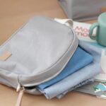 BEABA, pearl gray canvas baby toiletry bag – Bild 2
