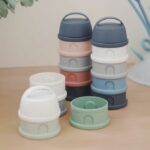 Beaba, dosser box, 4 compartments, mineral gray / pink - Image 2