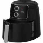 Multifunction oil-free fryer - BEKO - FRL2242B - 1500 W - 3.9 L for 0.8 kg of fries - Circuit cut-off timer - Black - Image 3