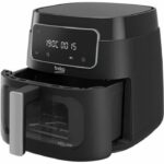 Multifunctional hot air fryer - BEKO - FRL3374B - 1900 W - 7.6 L for 2 kg of fries - LCD touch screen - Black - Image 4