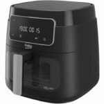 Multifunctional hot air fryer - BEKO - FRL3374B - 1900 W - 7.6 L for 2 kg of fries - LCD touch screen - Black - Image 5