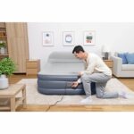 Inflatable bed - BESTWAY - 67923 - Tritech SleekFlow - 2 places, 226 x 152 x 84 cm, headboard, integrated pump – Bild 6