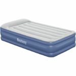 Inflatable bed - BESTWAY - 67628 - 1 place - 191 x 97 x 46 cm, integrated electric pump, bed frame