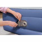 Inflatable bed - BESTWAY - 67628 - 1 place - 191 x 97 x 46 cm, integrated electric pump, bed frame - Image 5