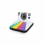 Inflatable pool mattress - BESTWAY - Polaroid - 1 adult, 90 kg - White and multi-colored