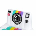 Inflatable pool mattress - BESTWAY - Polaroid - 1 adult, 90 kg - White and multi-colored - Image 3