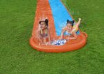 Water slide - BESTWAY - Double - 4.88 meters - Blue - Child - Image 2