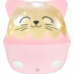 Wireless musical night light - BIGBEN - Cat - 360° projection, 13 films, 8 melodies, Remote control, USB-C battery - Image 3