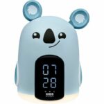 Night light alarm clock - BIGBEN - Koala shape - LED display, 3 melodies, Adjustable intensity, 230V power supply - Image 2