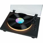 Record Player - BIGBEN INTERACTIVE - Light-up Platter - Belt Drive - Bluetooth - Light Effects - Image 3