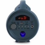 BIGBEN PARTYBTLITEDB - Wireless light speaker - Bluetooth - Microphone included - Light effects - 50W - Dark blue - Image 3