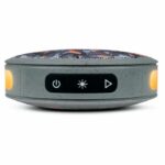 BIGBEN Party - Round Bluetooth speaker with strap and light effects - 15W - Gray and orange camouflage - Image 3