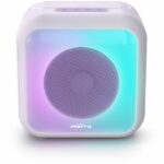 Luminous Karaoke Speaker - BIGBEN - Lavender - Bluetooth, 30W, 2 USB-C Wireless Microphones, Equalizer, Li-on Battery - Image 2
