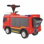 Smoby - Big Fire Truck with water lance - Steering wheel with horn - Water lance function - H 440mm - From 2 years old - Made in Europe - Image 2