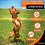 Dog toy - BIONIC - Urban stick - Size Medium 23 cm - Made of ultra-resistant rubber - lead, BPA and phthalate free - Image 4