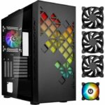 PC case without power supply - BITFENIX Tracery ARGB (Black) - Mid-tower - E-ATX format