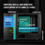 PC case without power supply - BITFENIX Tracery ARGB (Black) - Mid-tower - E-ATX format - Image 4
