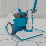 Multifunction steam cleaner - BLACK & DECKER BHSMP2008-QS - 2000 W - 8 accessories - 4 bars - White / gray / blue - Image 6