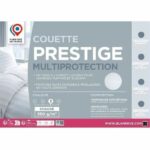 Duvet 220x240 cm BLANREVE PRESTIGE Multiprotection - 100% Polyester - 2 People - Striped Satin - Image 2
