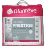 Duvet 240x260 cm BLANREVE PRESTIGE Multiprotection - 100% Polyester - 2 People - Striped Satin