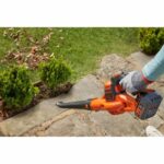 Black battery blower+Decker - GWC1820pc - 18V (delivered without battery or charger) - Image 2