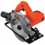 Black+Decker Circular Wire saw 1250 W CS1250LA-QS with laser aim and cutting guide, delivered with 2 blades