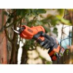 BLACK+DECKER pruning shears - 18V 2Ah Lithium battery - Cutting capacity 25mm - Safety trigger - Image 6