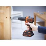 Black + Decker BDCHD18C2TA-QW 18V Impact Drill (2 Batteries) - Image 3