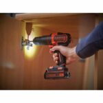 Black + Decker BDCHD18C2TA-QW 18V Impact Drill (2 Batteries) - Image 4