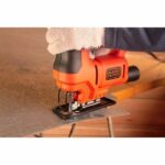 400W Jigsaw - 3000 rpm, 18mm stroke, T-blade, cutting capacity wood 65mm / steel 6mm / aluminum 10mm - BLACK+DECKER - Image 5