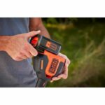 Black+33cm wireless 33cm cutter Decker BCST636L1 -QW 36V 2.5 Ah PowerCommand Pivotant 180 ° - Telescopic tube - 2 handles - Image 5