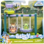 Play area - BLUEY - Bingo and Baby Turtle - Mini park - Swings included