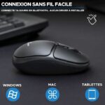 Wireless Mouse - BLUESTORK - Office 25 - PC/MAC - Black - 2.4 GHz Connection - Long Battery Life - Image 2