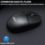 Wireless Mouse - BLUESTORK - Office 25 - PC/MAC - Black - 2.4 GHz Connection - Long Battery Life - Image 5