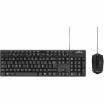 Keyboard Mouse Pack - BLUESTORK - MEDIA OFFICE - Wired - Azerty - Windows Compatible - Black - Image 2