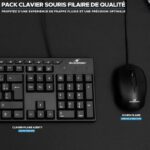 Keyboard Mouse Pack - BLUESTORK - MEDIA OFFICE - Wired - Azerty - Windows Compatible - Black - Image 6