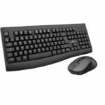 Rechargeable wireless mouse keyboard pack Bluestork - Black