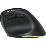 Ergonomic Vertical Mouse - BLUESTORK - M-WL-ERGO-LUMI - Wireless + Bluetooth Rechargeable - Backlit – Bild 3