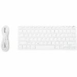 Wireless Keyboard - BLUESTORK - MINI MAC R - Compact - Rechargeable - White - Image 2