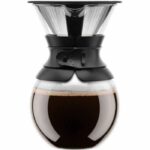 To over - Bodum coffee maker, permanent stainless steel mesh filter, 1.0 l, 8 cups
