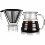 Coffee maker - BODUM - Melior - Permanent stainless steel mesh filter - 5 cups - 0.6 l - Transparent