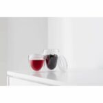 Set of 2 cups - BODUM - Pavina To Go - Double-walled plastic - Airtight lid - 20 cl - Transparent - Image 2
